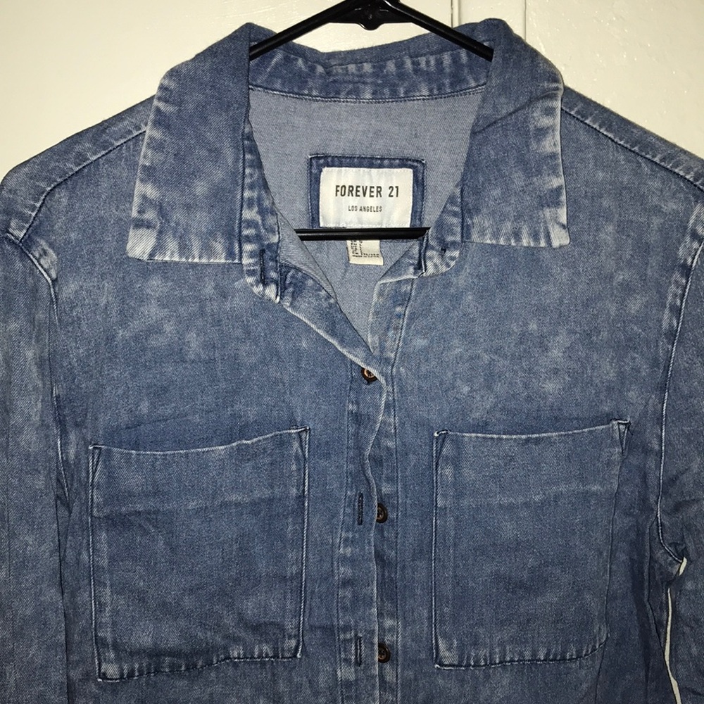 Denim Button Down